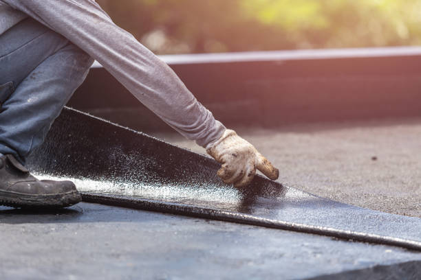 Professional Basement Waterproofing technician working in Shrewsbury, PA